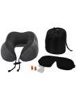Ergonomic travel pillow hypoallergenic