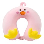 Double hump U-shaped pillow