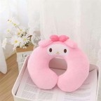 Cartoon color U-shaped neck pillow memory foam