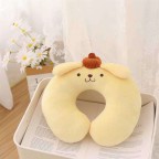 Cartoon color U-shaped neck pillow memory foam