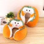 Bread cartoon U-shaped pillow sandwich travel office