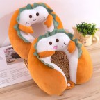 Bread cartoon U-shaped pillow sandwich travel office