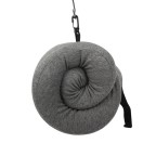 Memory foam portable pillow with memory function