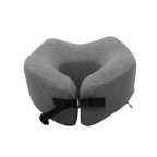 Memory foam portable pillow with memory function