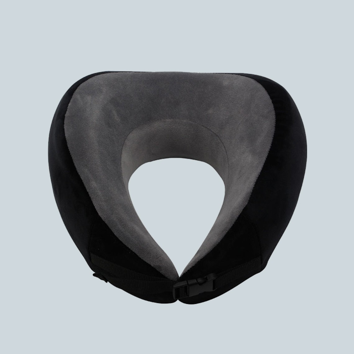 Soft ergonomic memory foam neck pillow