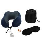 Portable washable travel pillow with slow rebound and decompression